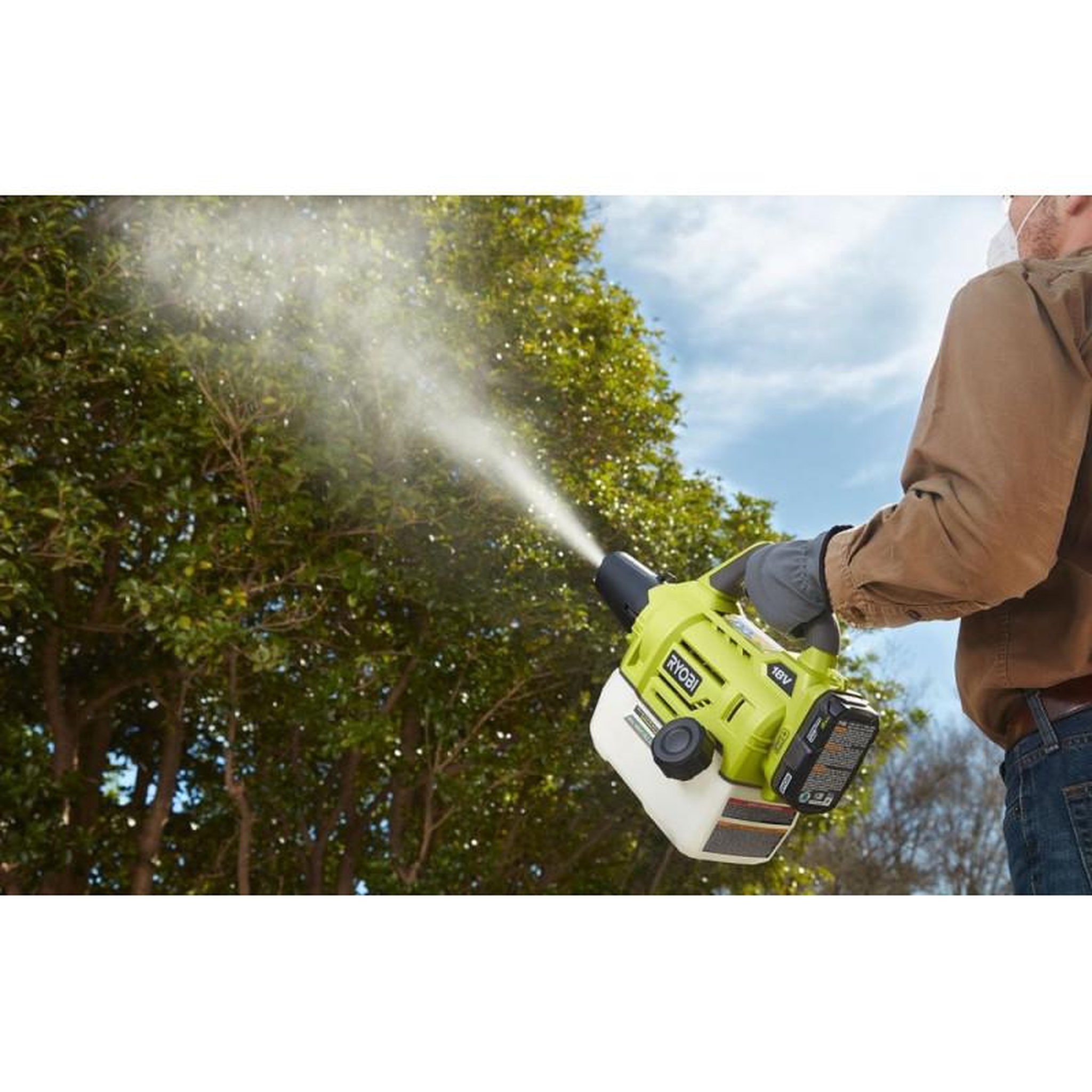 Voir la diapositive 3 : Ryobi Pack ryobi brumisateur ryobi 18v one plus 2l - ry18fga-0 - 1 batterie 18v 5.0ah - 1 chargeur rapide