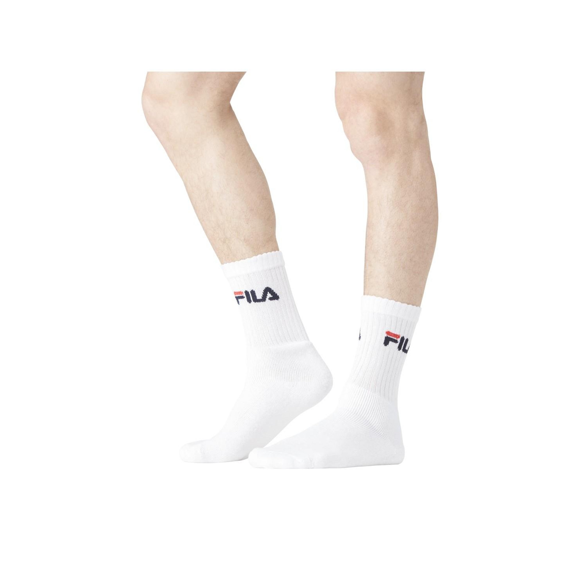 Voir la diapositive 6 : FILA Lot de 6 paires de chaussettes tennis homme
