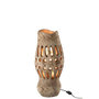 Voir la diapositive 2 : Paris Prix Lampe Design en Bois  Valeria  49cm Naturel