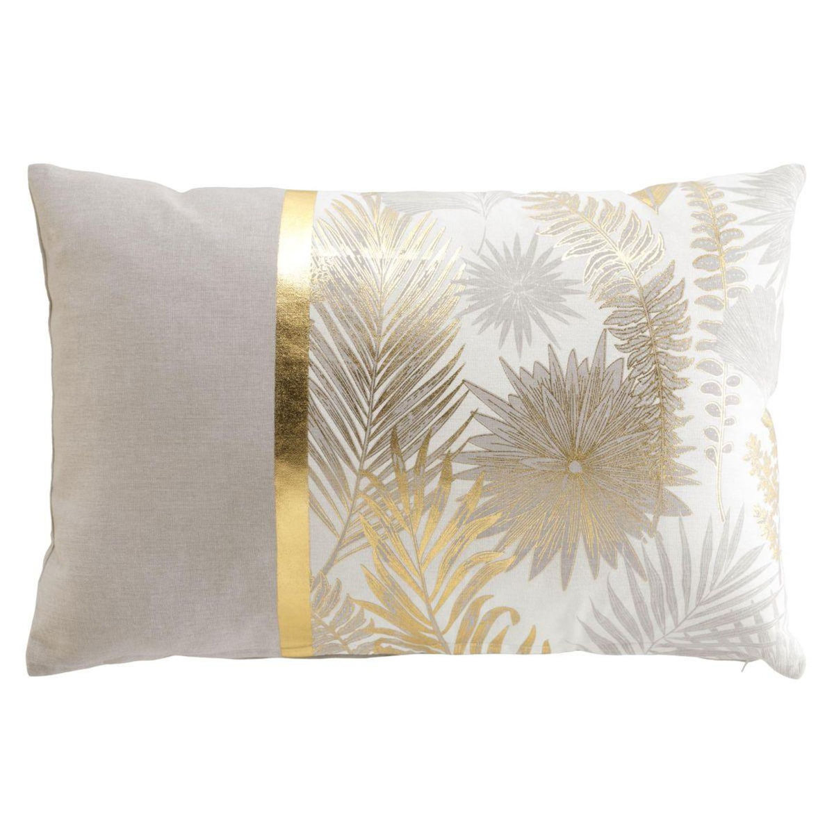 Douceur d'Intérieur Coussin Déco Imprimé  Melisse  40x60cm Multicolore