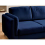 Voir la diapositive 3 : LISA DESIGN Brooke - canapé 3 places - convertible - en velours