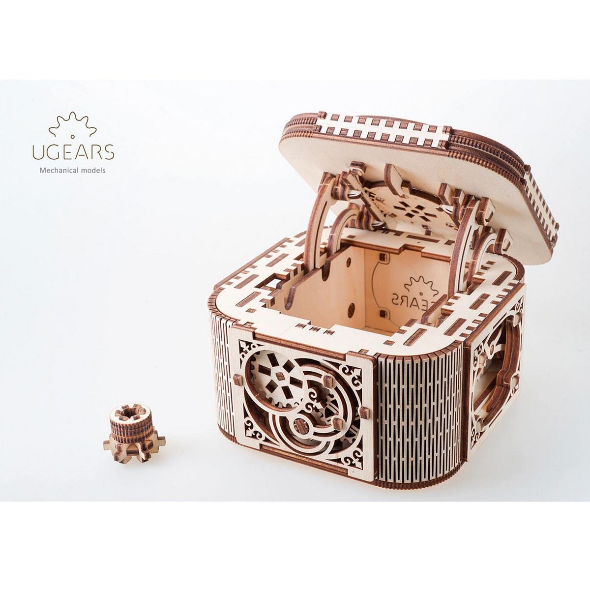 Graine créative Maquette En Bois 3D - Boîte à Trésors 14,2 Cm