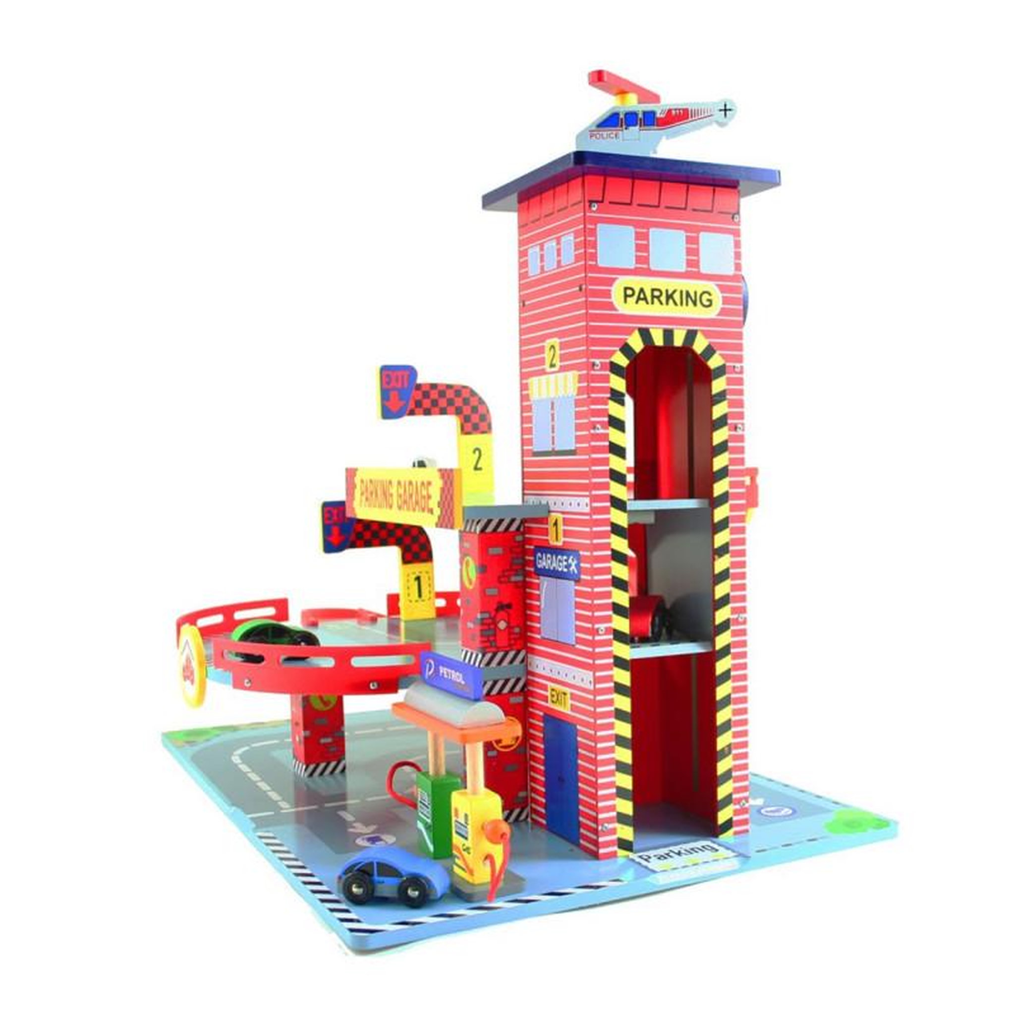 MENTARI Mentari Wooden Garage Red