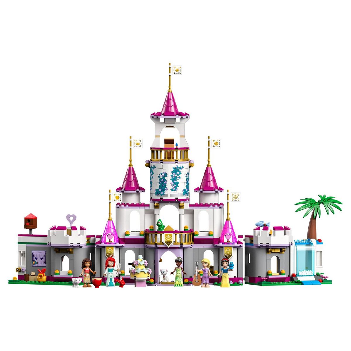 LEGO Disney Princess 43205 Aventures Épiques dans le Château, Jouet de Construction