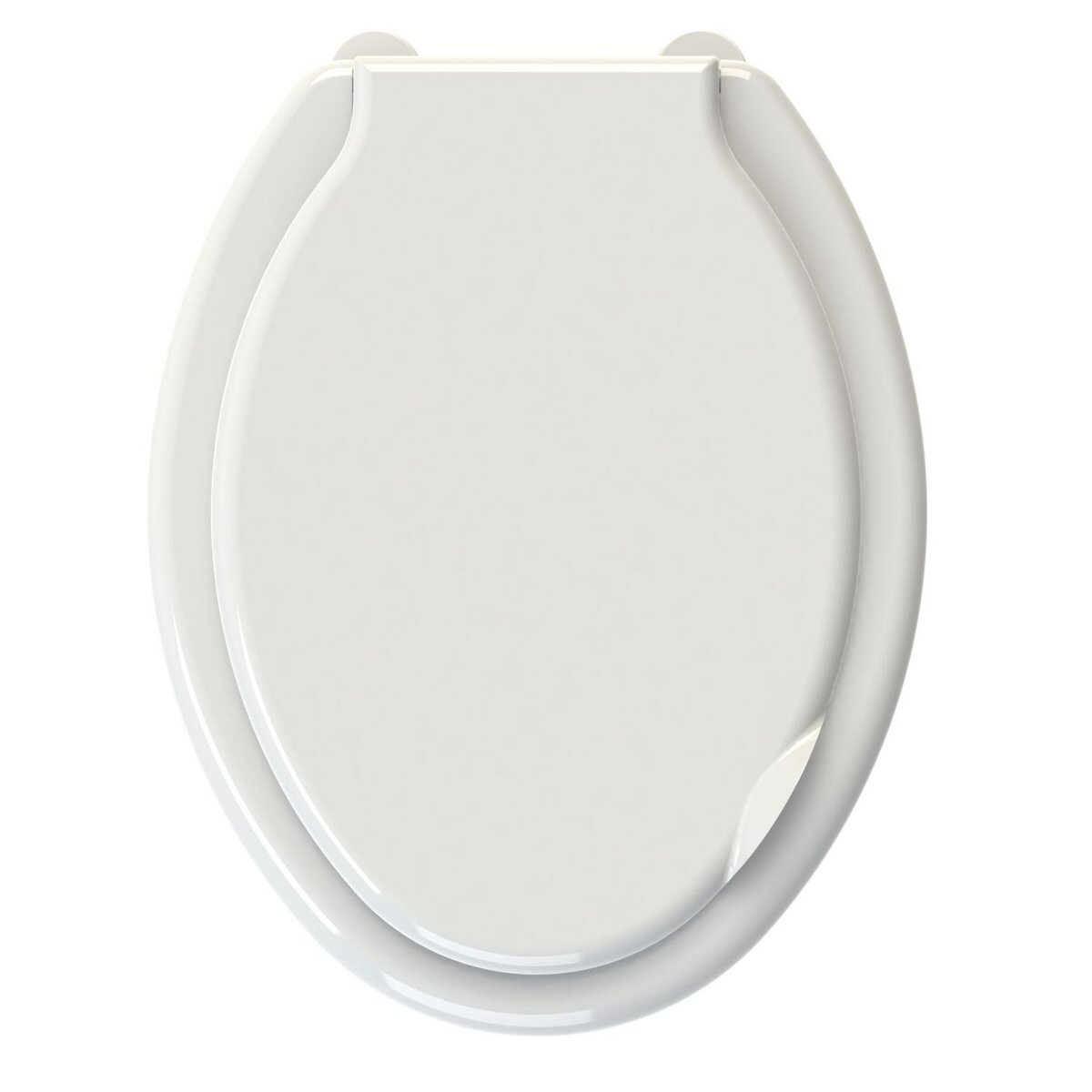 Allibert - Abattant WC design en thermodur FALLY - Blanc - Fally