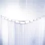 RIDDER RIDDER Rail de rideau de douche universel Blanc 160x70 cm
