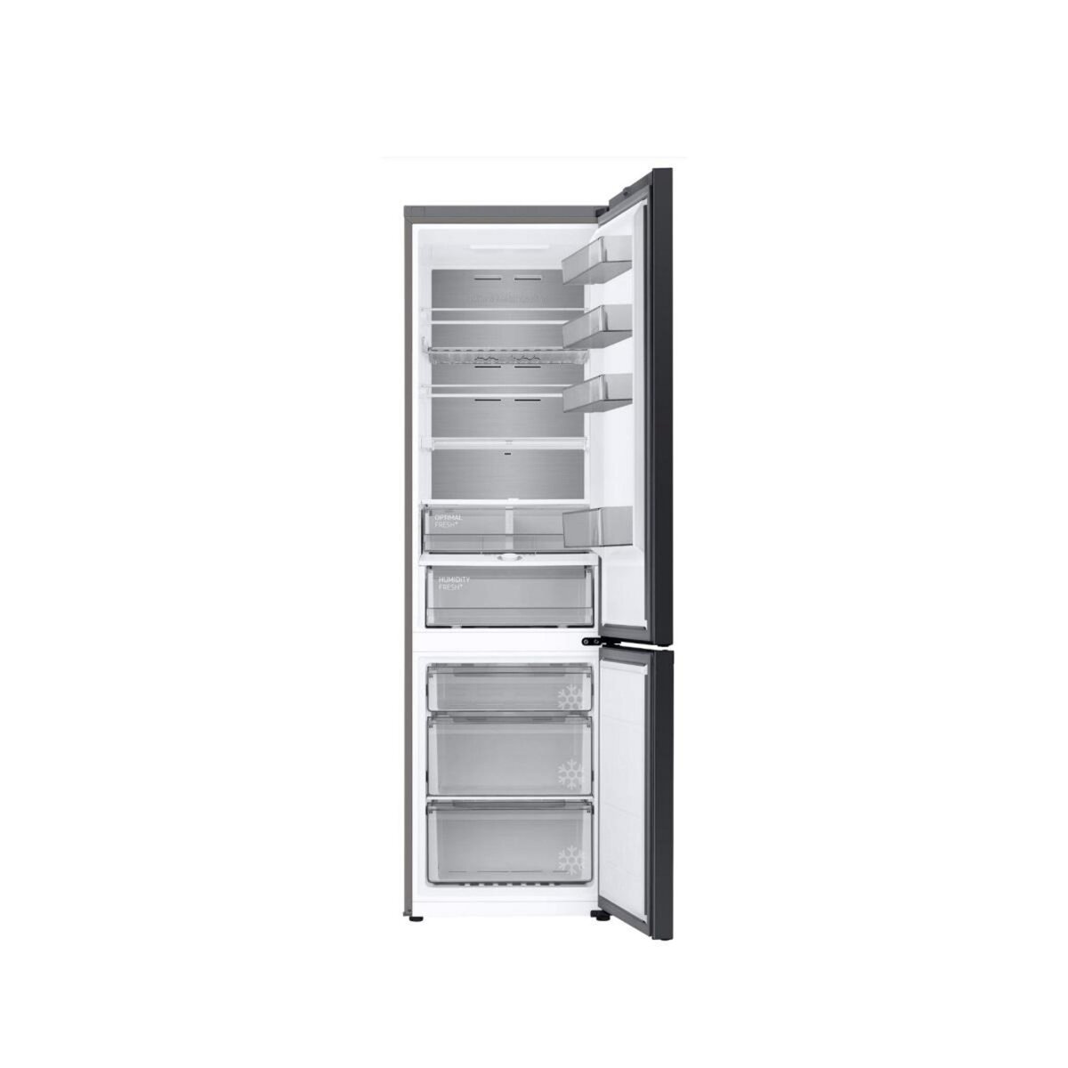 Samsung Réfrigérateur combiné 60cm 387 gris - RB38C7B6AS9