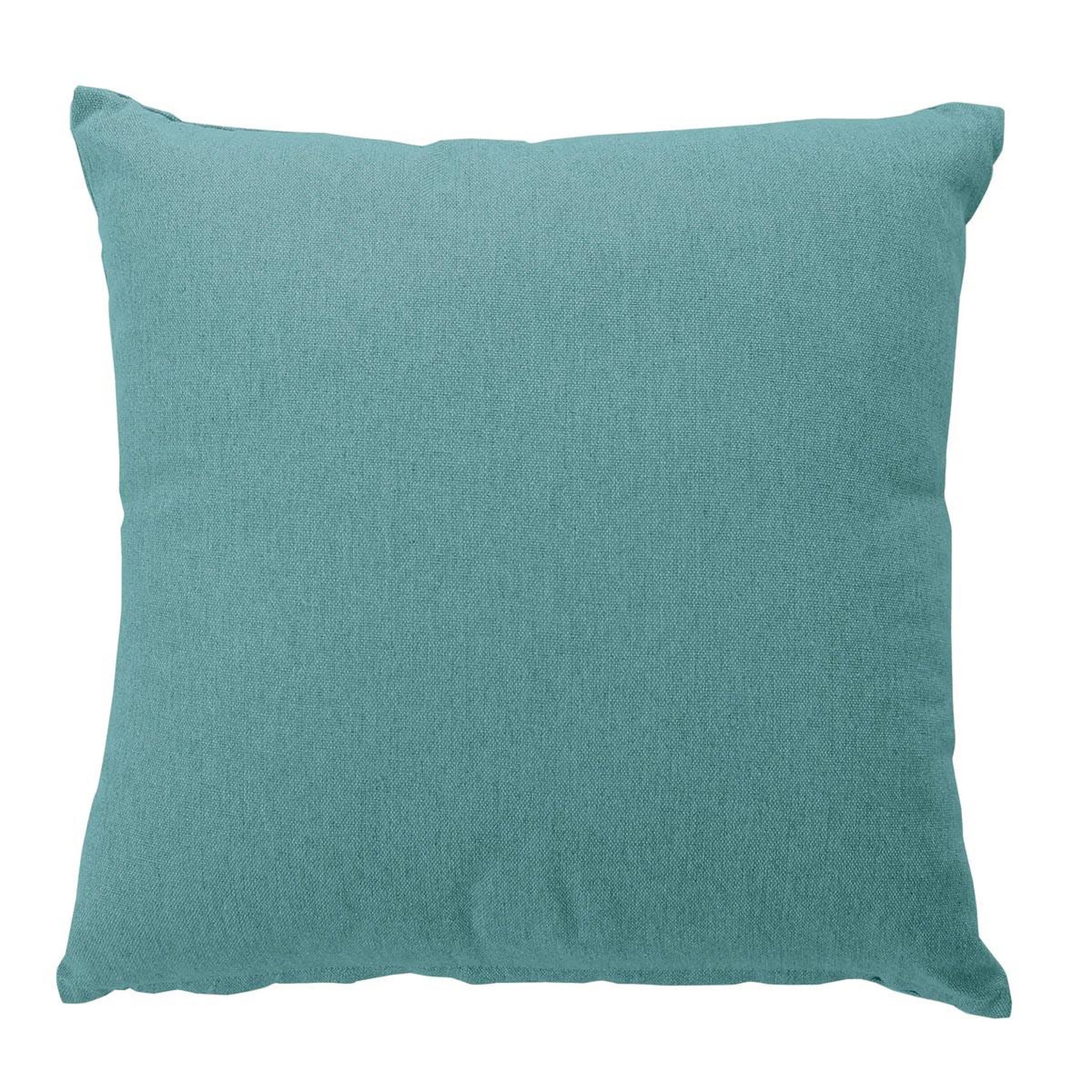ENJOY HOME Coussin déco uni  cambria  40x40cm bleu glacier