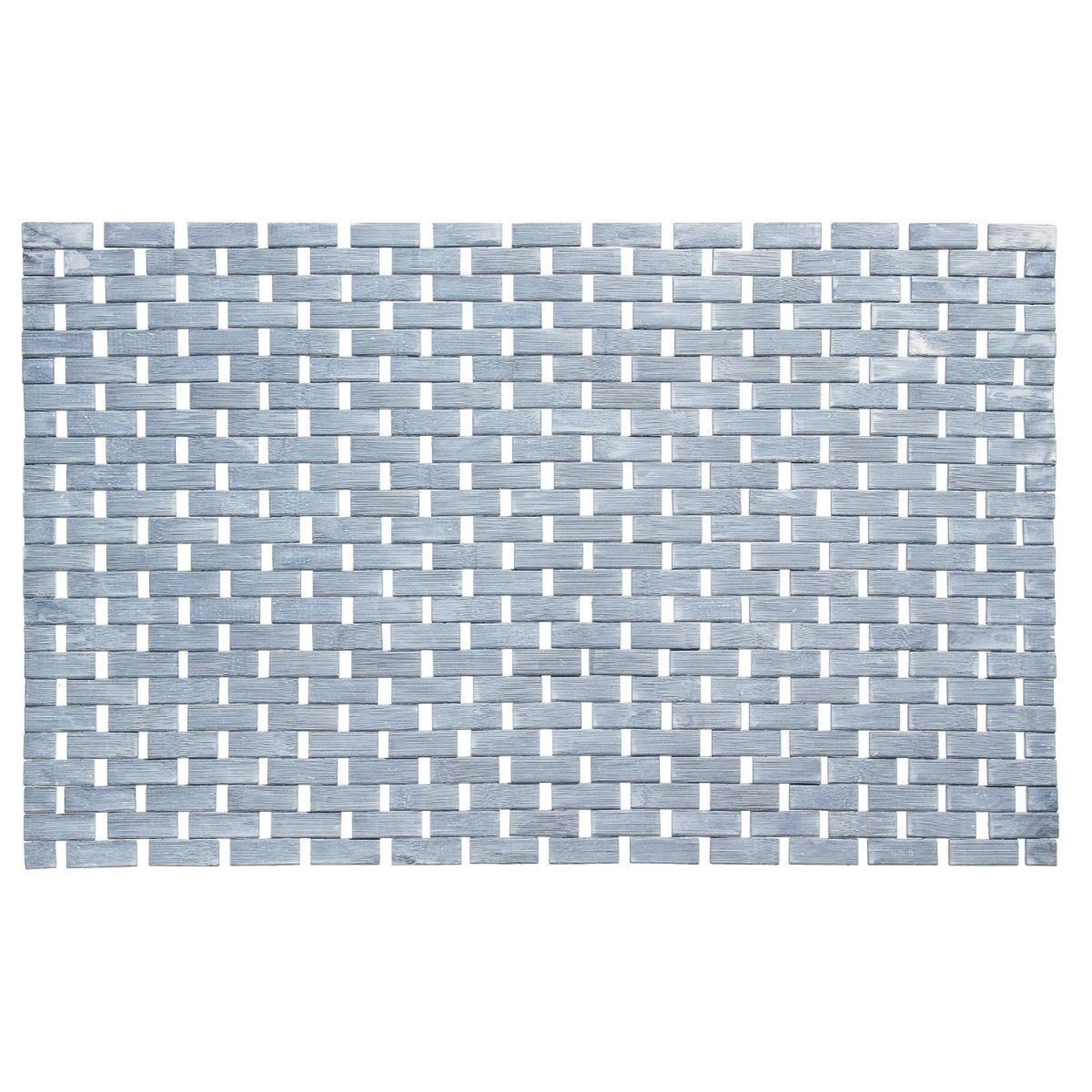 ATMOSPHERA Tapis  effet bois  50x80cm gris