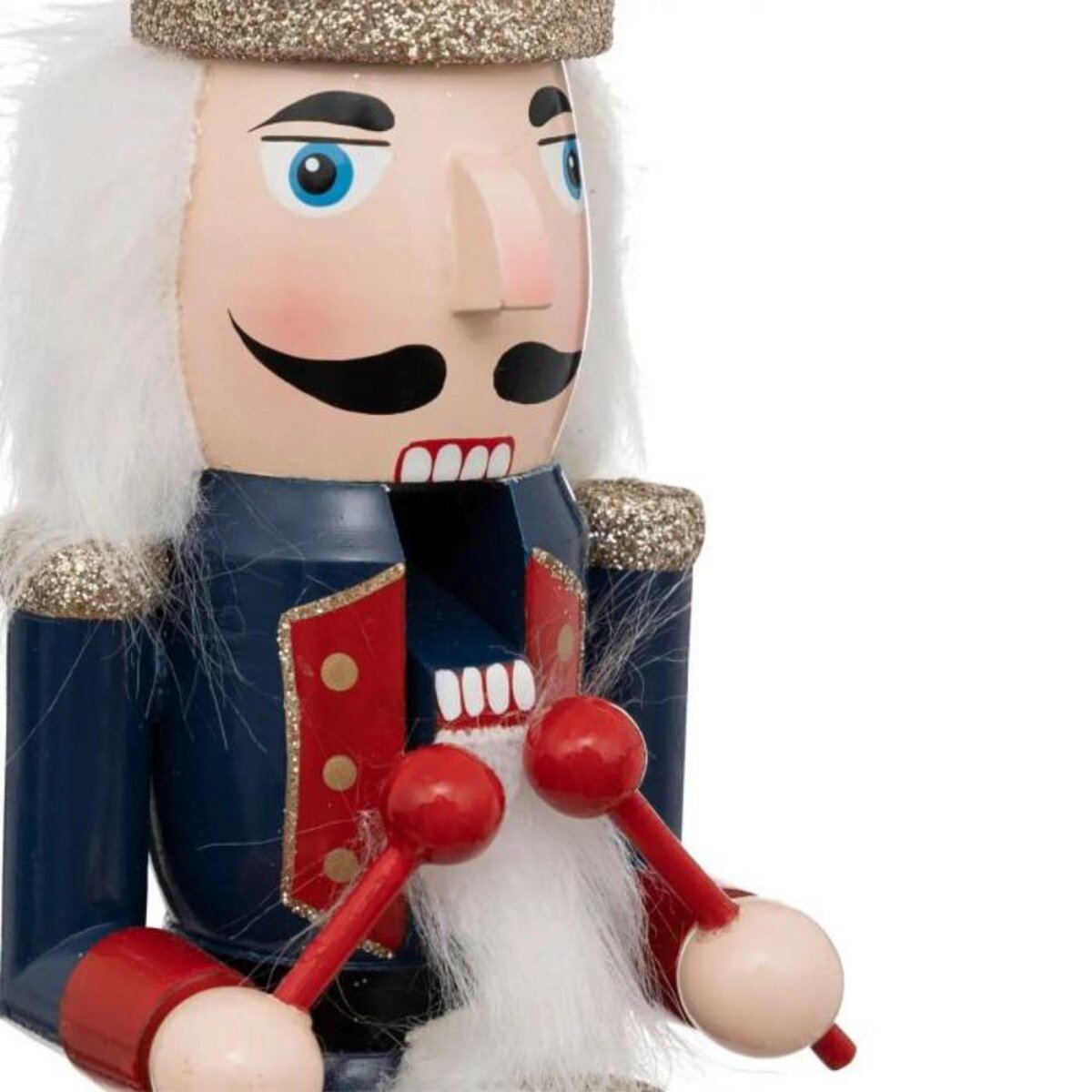 ATMOSPHERA Personnage Musical  Casse Noisette  31cm Rouge