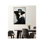 Voir la diapositive 6 : Paris Prix Tableau Peinture  Dori  62x92cm Multicolore