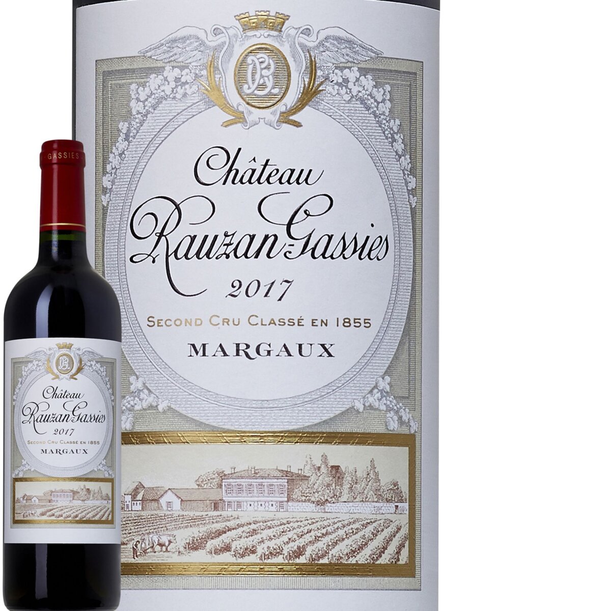 AOP Margaux Château Rauzan Gassies grand cru classé 2017 rouge 75cl