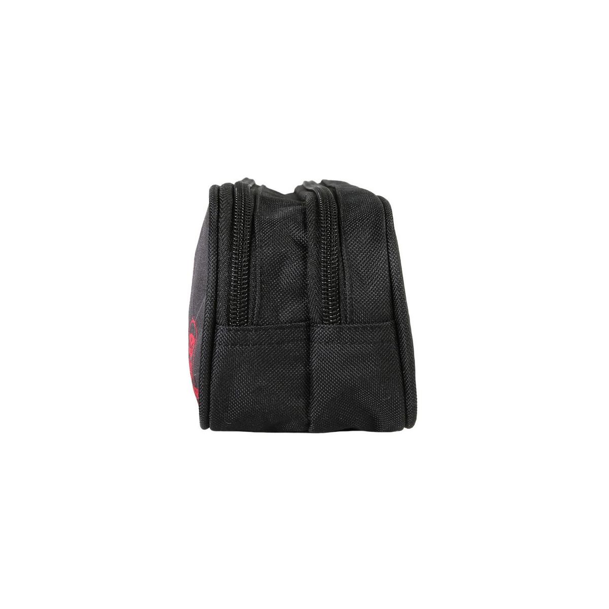 Bagtrotter Bagtrotter - Transformers  - Trousse Scolaire Rectangulaire - Noir  - 2 Compartiments Zippés - 23x7x10cm - Matière Polyester - Accessoire et Papeterie Scolaire