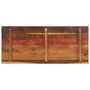 Voir la diapositive 4 : VIDAXL Dessus de table rectangulaire 60x140 cm 15-16 mm Bois recupere