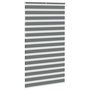 Voir la diapositive 4 : VIDAXL Store zebre gris fonce largeur du tissu 115,9 cm polyester