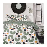 Today Parure de lit - TODAY - Sunshine - 121226 - 2 personnes - 240x220cm - Coton - Imprimé 13.48