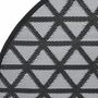Voir la diapositive 4 : VIDAXL Tapis d'exterieur ARAKIL noir Ø120 cm PP
