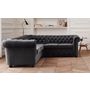 Voir la diapositive 2 : LISA DESIGN William - canapé chesterfield d'angle réversible - 5 places - en velours