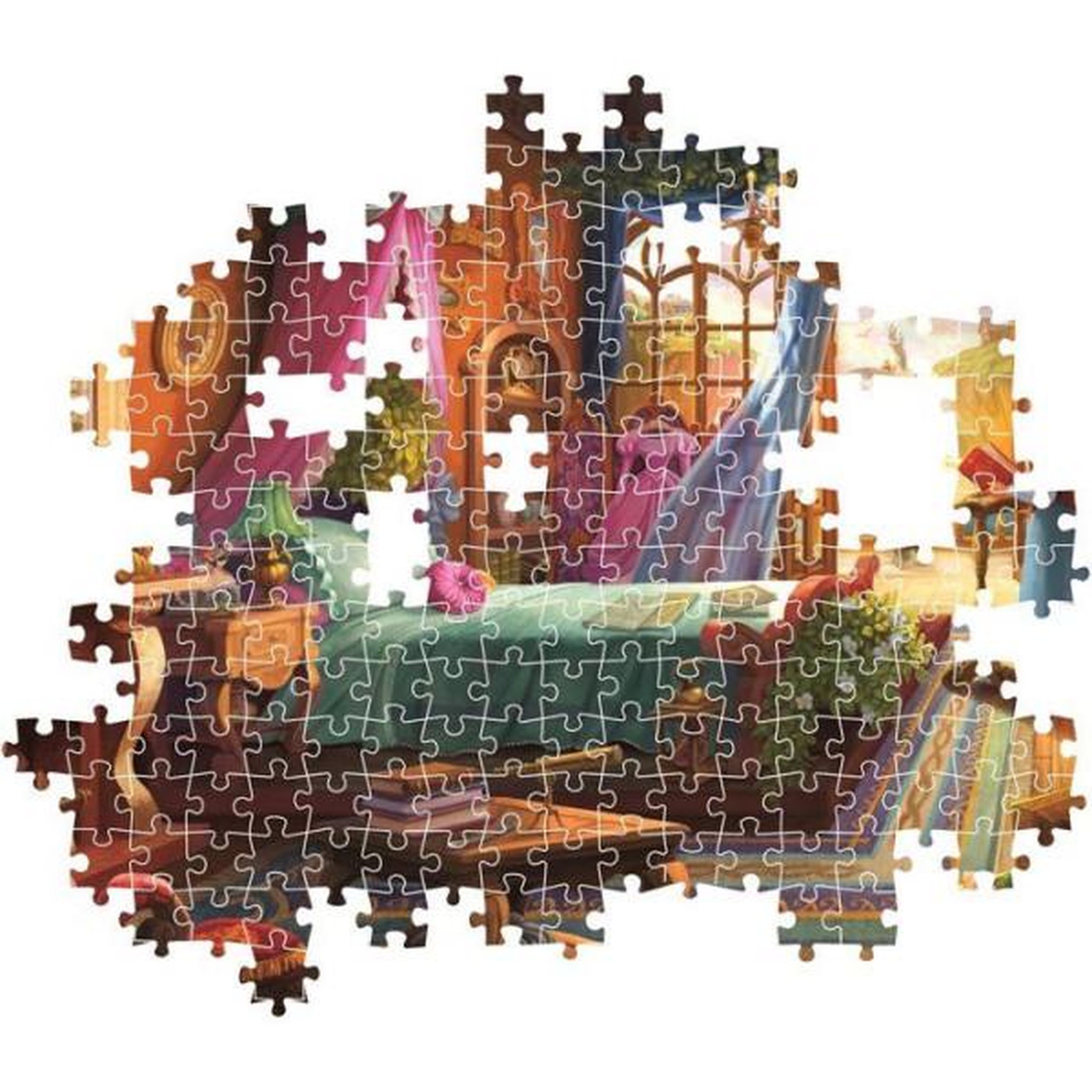 Voir la diapositive 4 : CLEMENTONI Puzzle 500 pièces Clementoni Ever After Ariel