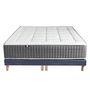 Voir la diapositive 5 : IDLITERIE Ensemble Matelas Ressort 7 zones H.28cm + Sommier Fabriqué en France MAX