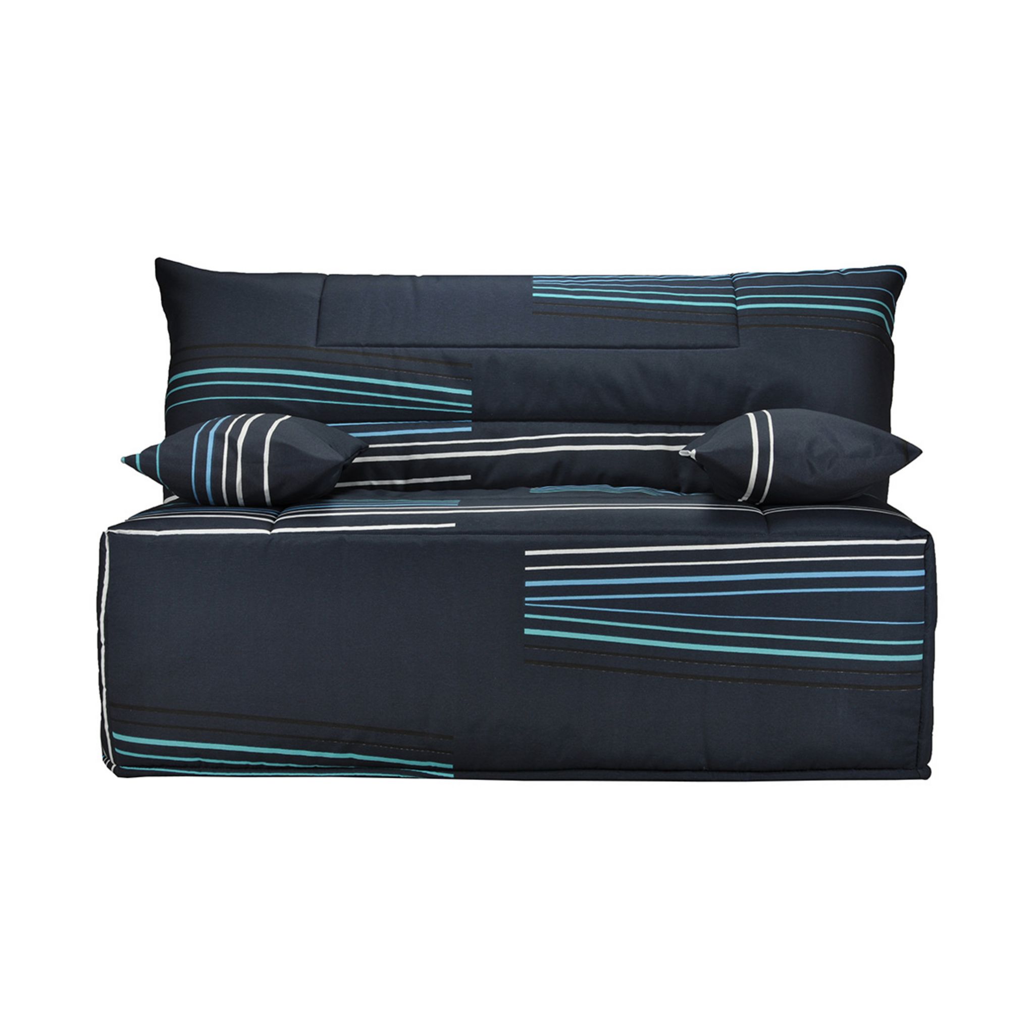 BULTEX Banquette BZ LUDO matelas 9 cm mousse Bultex 38 kg/m3. Coloris disponibles : Imprimé