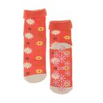 DIM Chaussettes  à Fleurs Fille Dim Fantaisie. Coloris disponibles : Rose