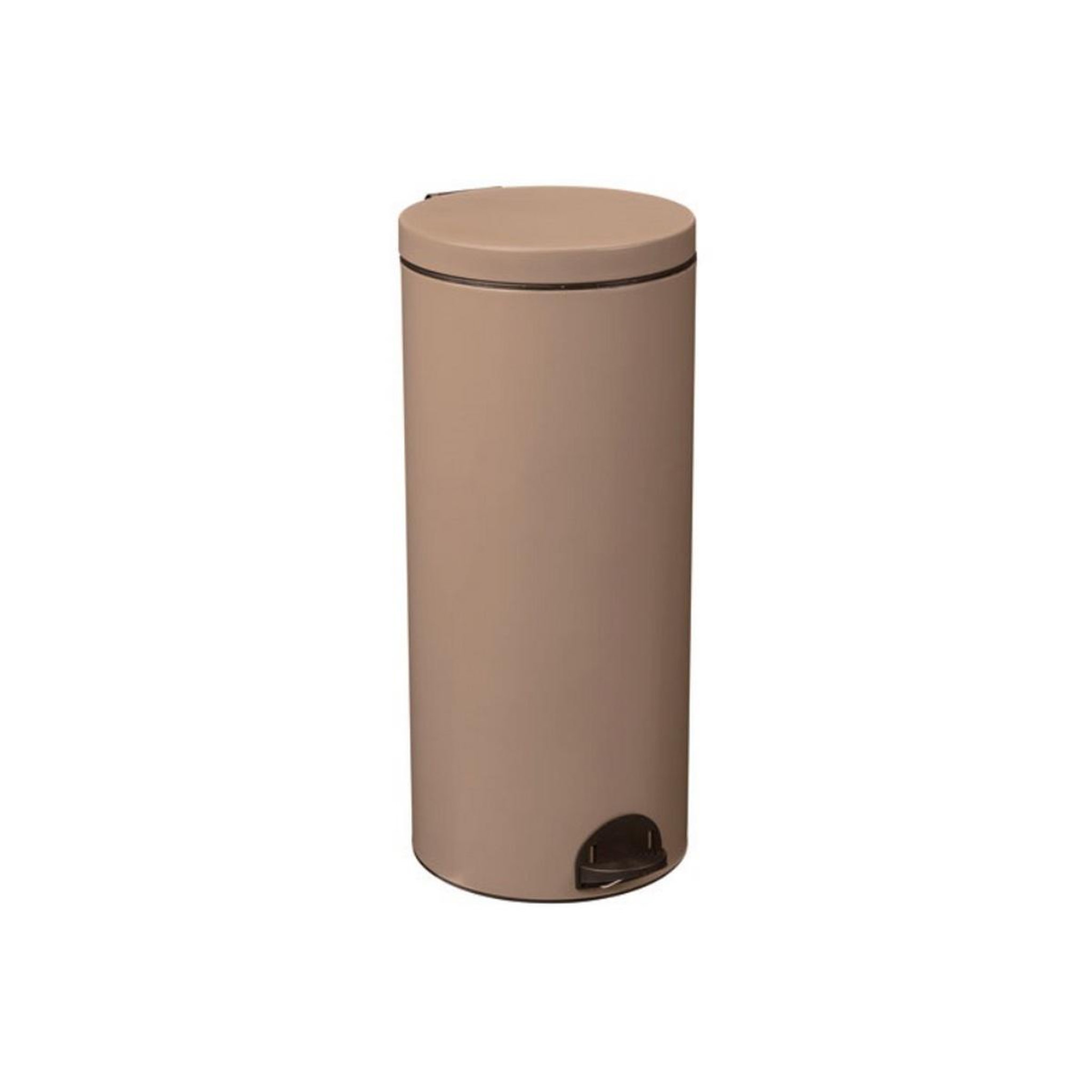 Rossignol Poubelle à pédale 30l moka - 90326