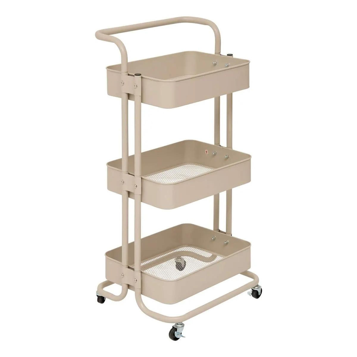 FIVE Desserte de Cuisine 3 Niveaux  Color Edition  86cm Beige