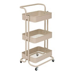 FIVE Desserte de Cuisine 3 Niveaux  Color Edition  86cm Beige