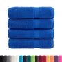 Voir la diapositive 2 : VIDAXL Essuie mains de qualité supérieure SOLUND 4 pcs bleu 600 g m²