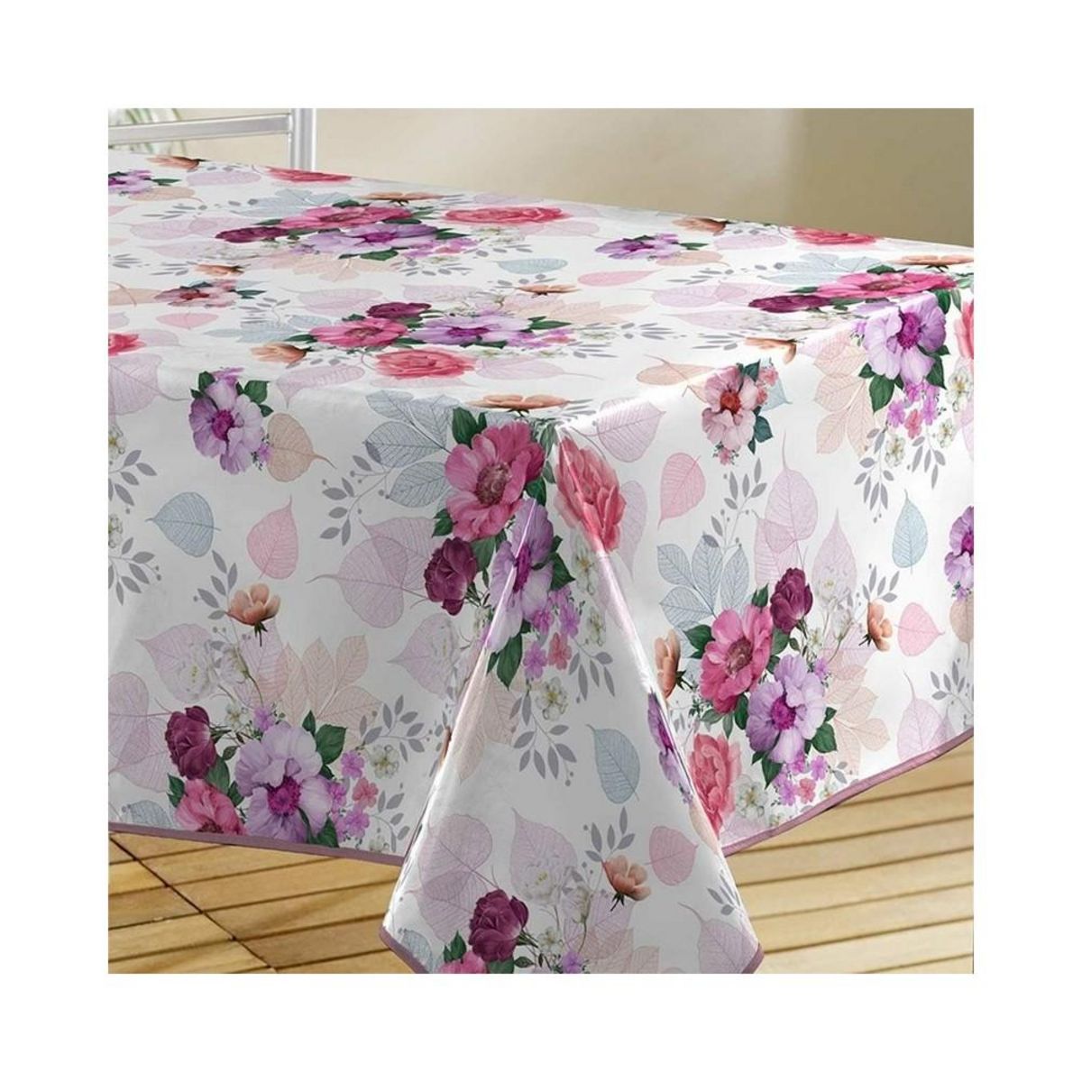 Douceur d'Intérieur Nappe toile cirée 140x240 cm Rossana PVC