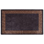 Voir la diapositive 1 : VIDAXL Tapis lavable antiderapant 120x180 cm noir et dore