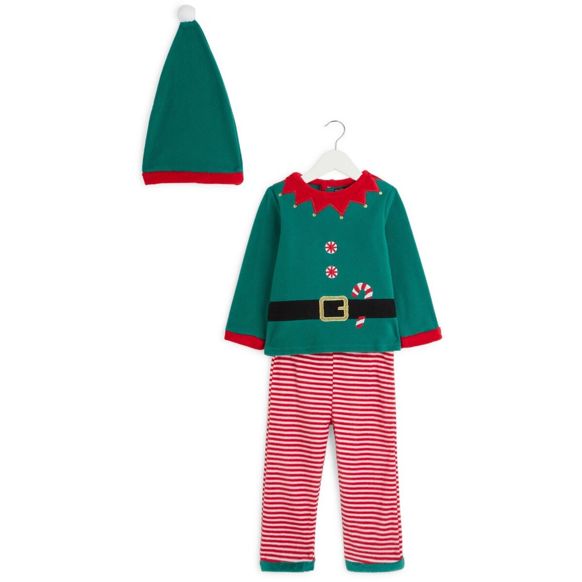 INEXTENSO Pyjama mère noël bébé fille pas cher 