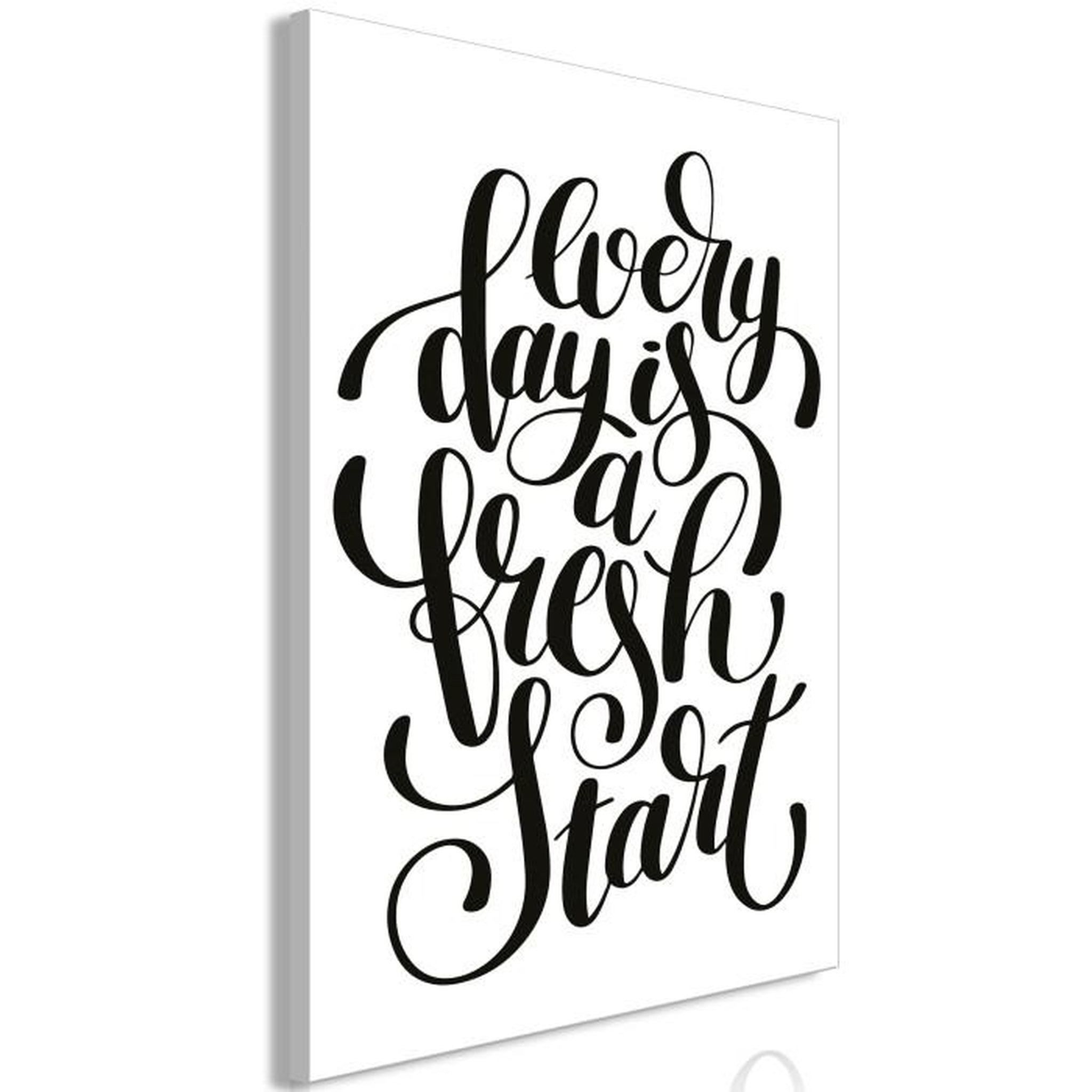 Paris Prix Tableau Imprimé  Every Day is a Fresh Start. Coloris disponibles : Multicolore
