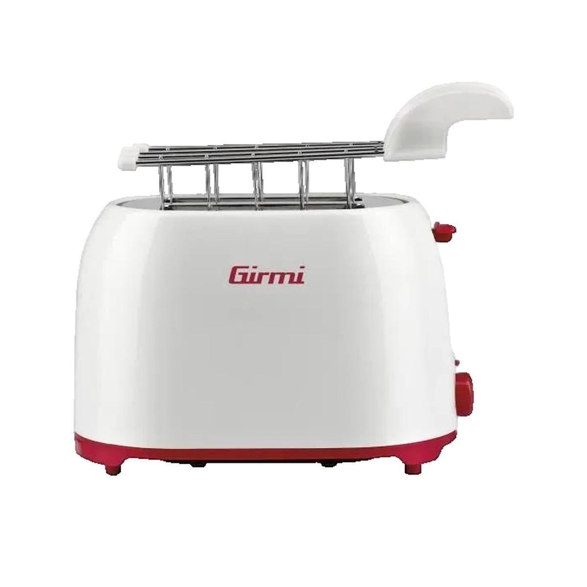 GIRMI Grille-pain Girmi TP10 rouge et blanc 750 W