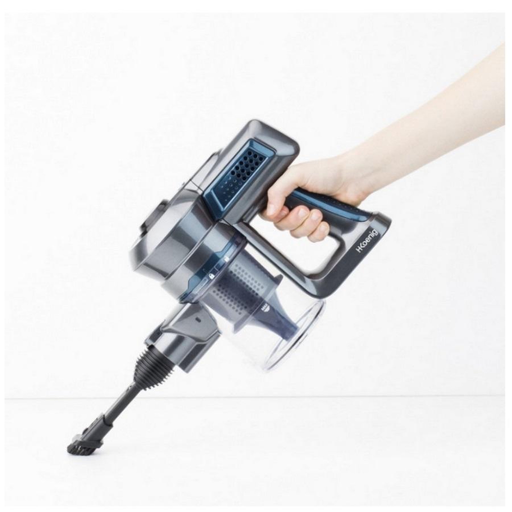 Voir la diapositive 6 : H.Koenig Aspirateur balai rechargeable 22.2v - up680