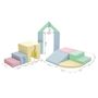 Voir la diapositive 2 : IGLU Ensemble grands blocs pastel clair