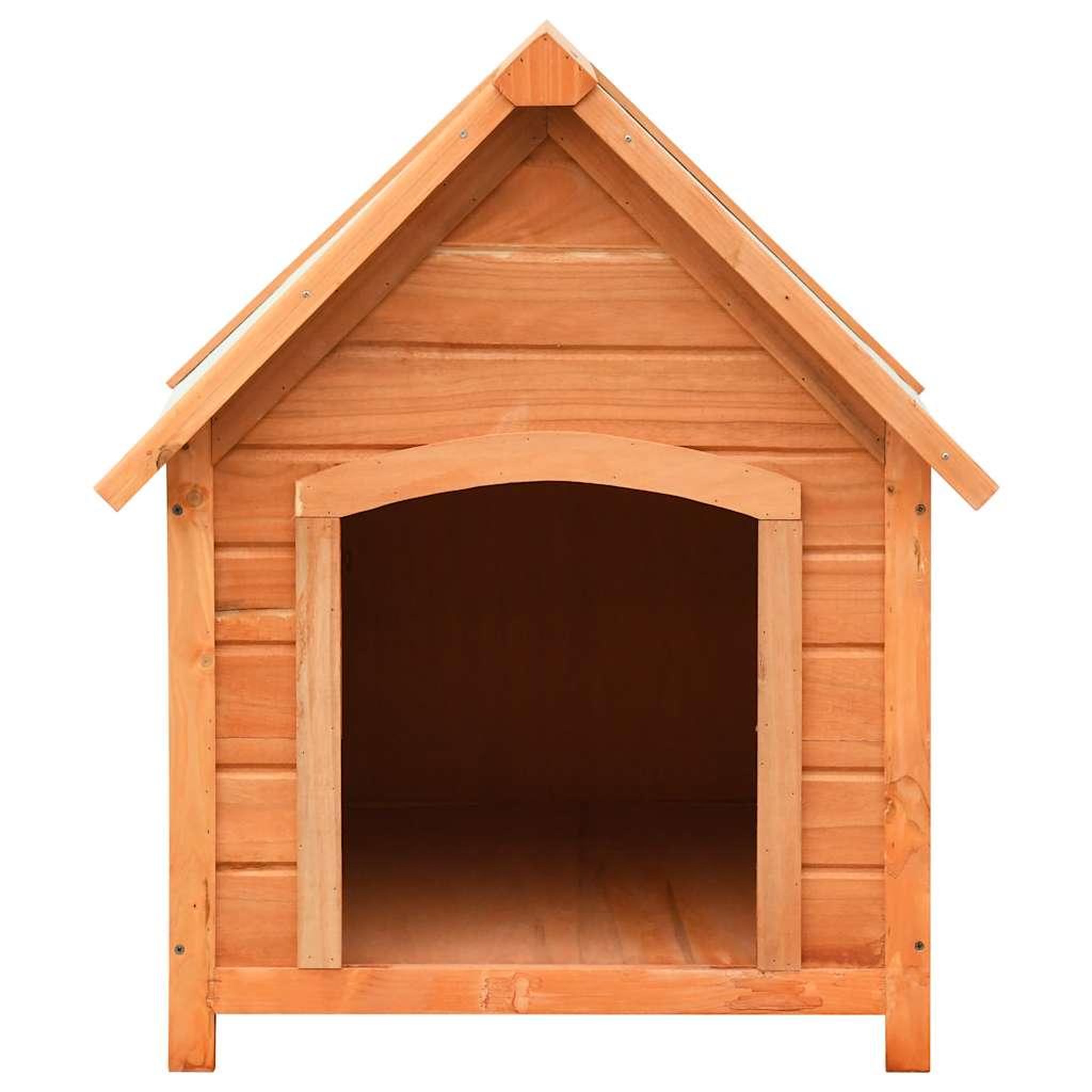 Voir la diapositive 3 : VIDAXL Niche pour chiens bois de pin et de sapin massif 72x85x82 cm