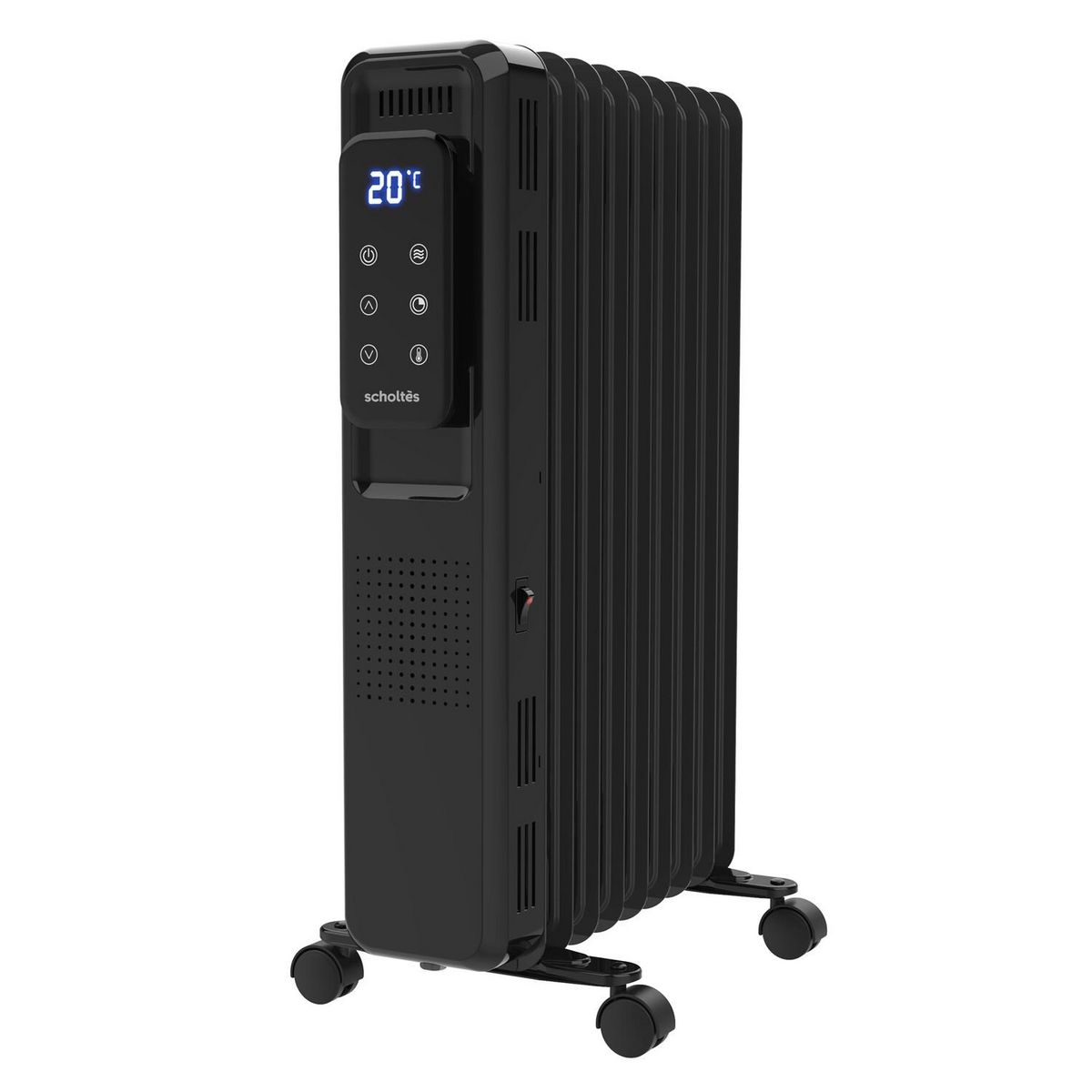 Scholtes Radiateur bain d?huile 2000w noir - schd509n