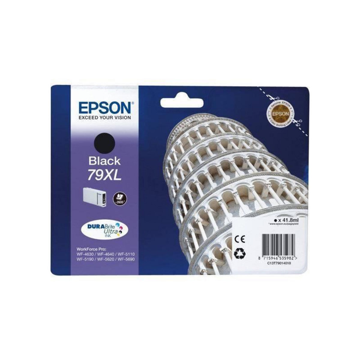 Epson Epson 79XL Tour de Pise Cartouche dencre Noir