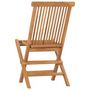 Voir la diapositive 5 : VIDAXL Chaises pliables de jardin lot de 2 Bois de teck solide
