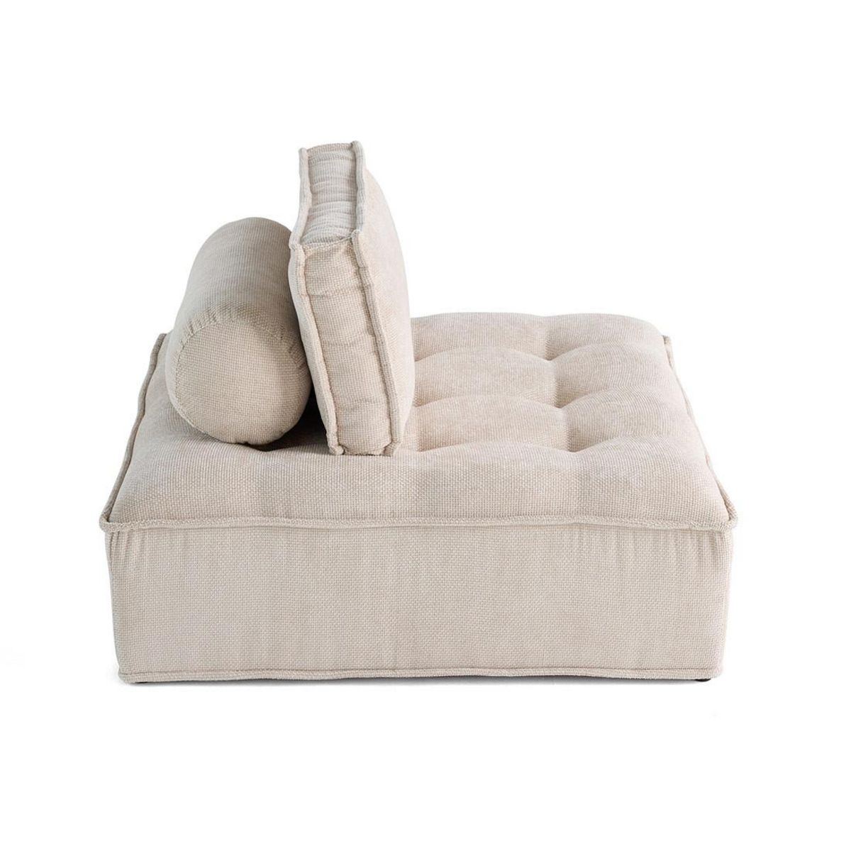 LISA DESIGN Marisol - module d'assise - velours texturé