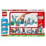 Voir la diapositive 9 : LEGO Super Mario 71417 Ensemble extension L'aventure dans la neige de Morsinet? Jouet pour Enfants à Combiner avec Pack de Démarrage, et Figurines Congélo