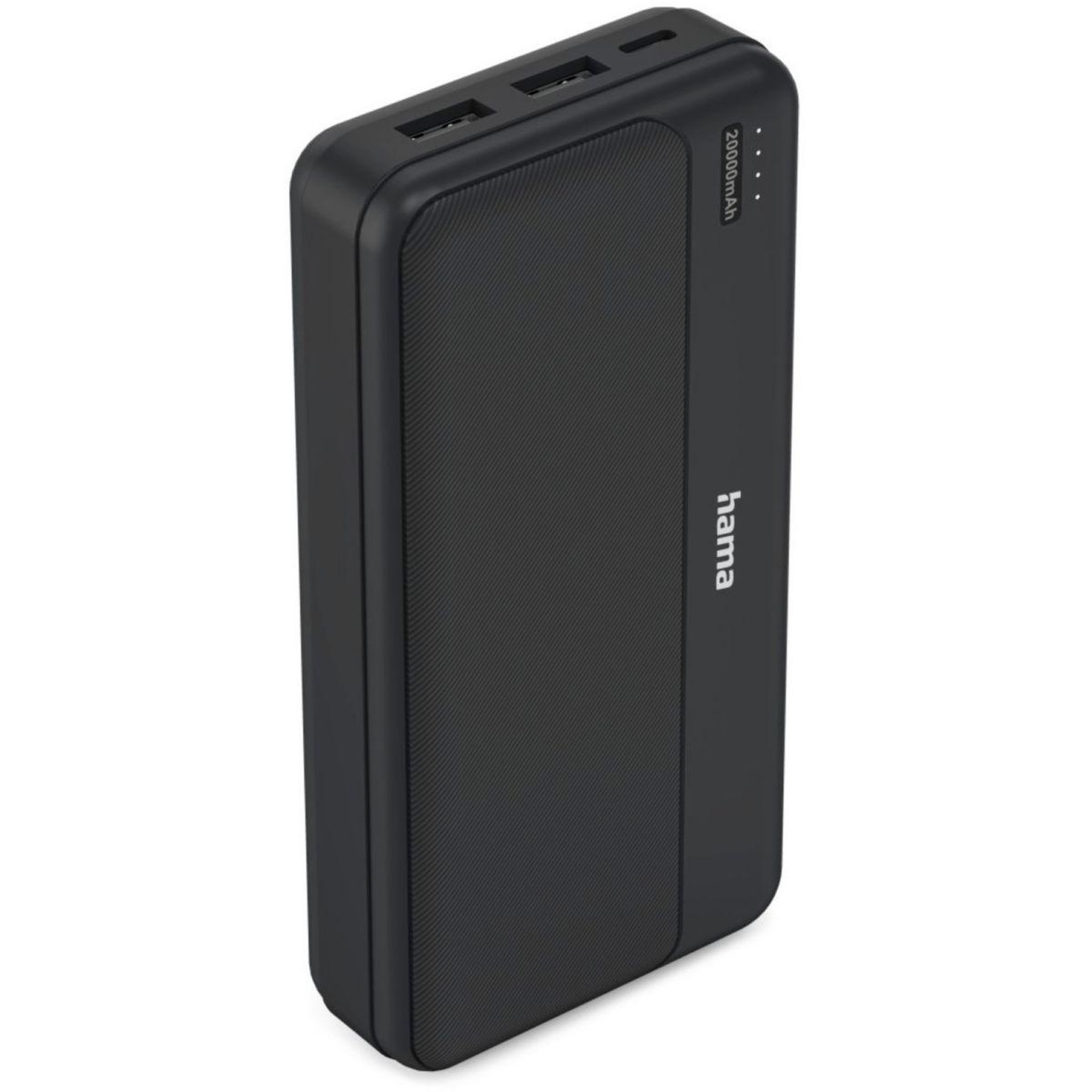 Voir la diapositive 4 : Hama Batterie externe 20000mah pocket 2 usb-a anthracite