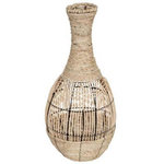 ATMOSPHERA Vase Déco en Rotin  Idylle Folk  63cm Naturel