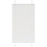 VIDAXL Store plisse blanc 70x150 cm largeur du tissu 69,4 cm polyester