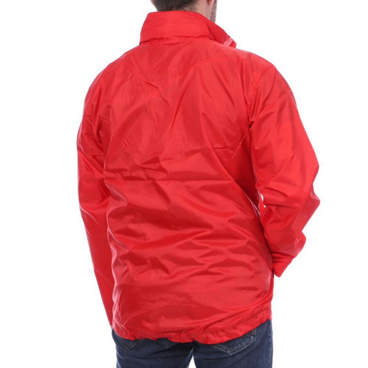 HUNGARIA Coupe vent 1/4 zip rouge homme Hungaria Training Premium 15