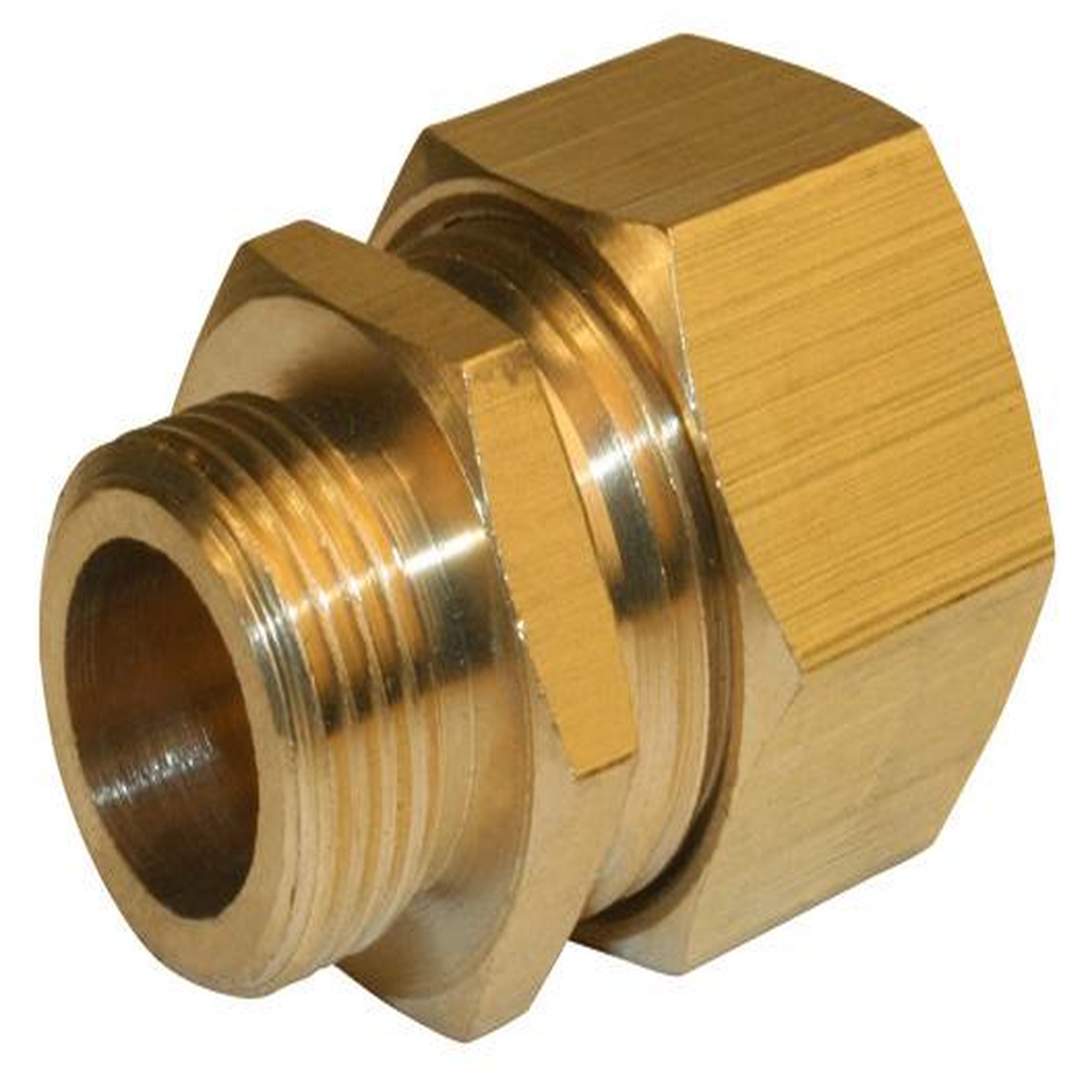 CENTRALE BRICO Manchon biconique laiton M 12 x 17 pour tube en cuivre
