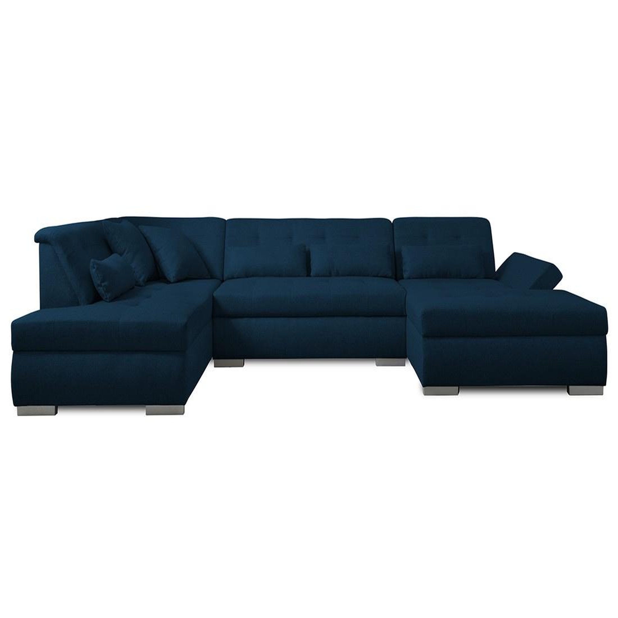 Voir la diapositive 1 : LISA DESIGN Vermont - canapé panoramique d'angle gauche - 7 places - xxl