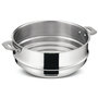 Voir la diapositive 1 : Lagostina Cuit-vapeur 20/22/24cm inox - 12138210224